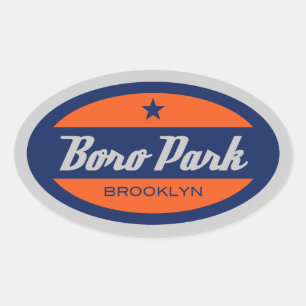 Boro Park Oval Sticker