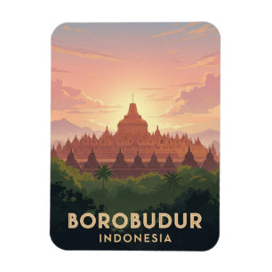 Borobudur Indonesia unesco world heritage travel Magnet