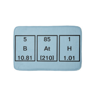 Boron Astatine Hydrogen (BAtH) Bath Mat