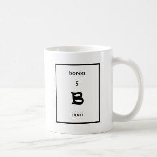 boron coffee mug