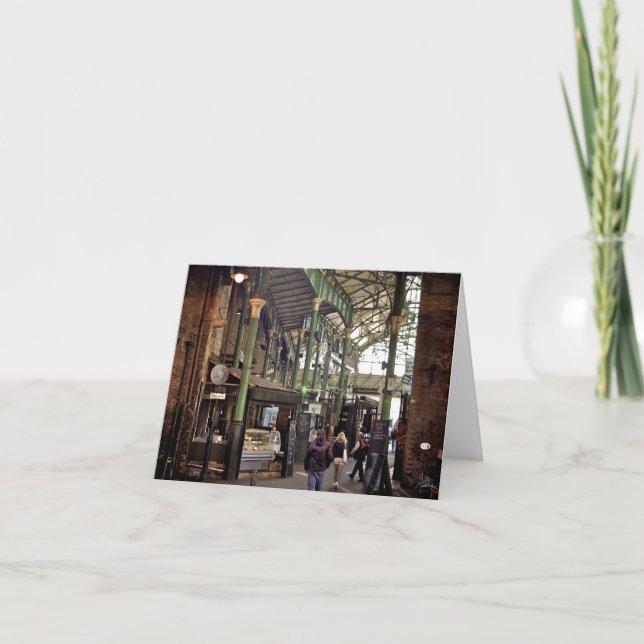Borough Market, London [Greeting Card] Card (Front)