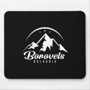 Borovets Bulgaria Ski Resort Skiing Snowboarding Mouse Pad