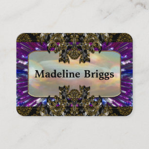 Borpuff 2.5" Elegant Professional Business Card