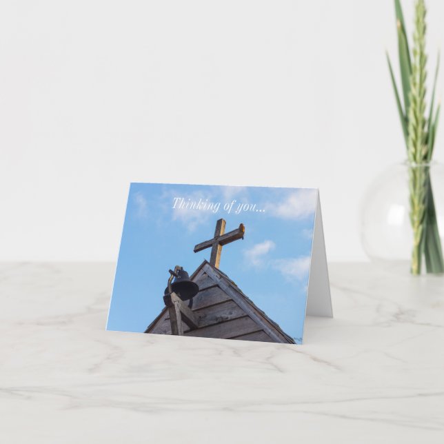Borromeo Cross 1791 Thinking Of You Card (Front)
