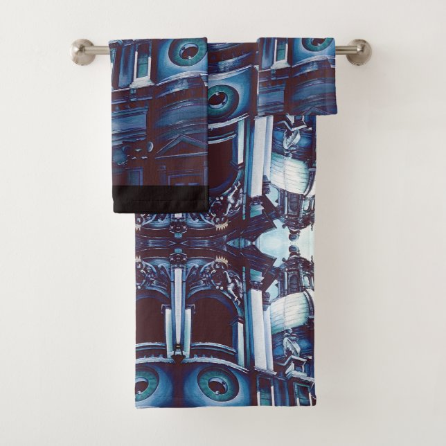 Borromini's Facade Bath Towel Set (Insitu)