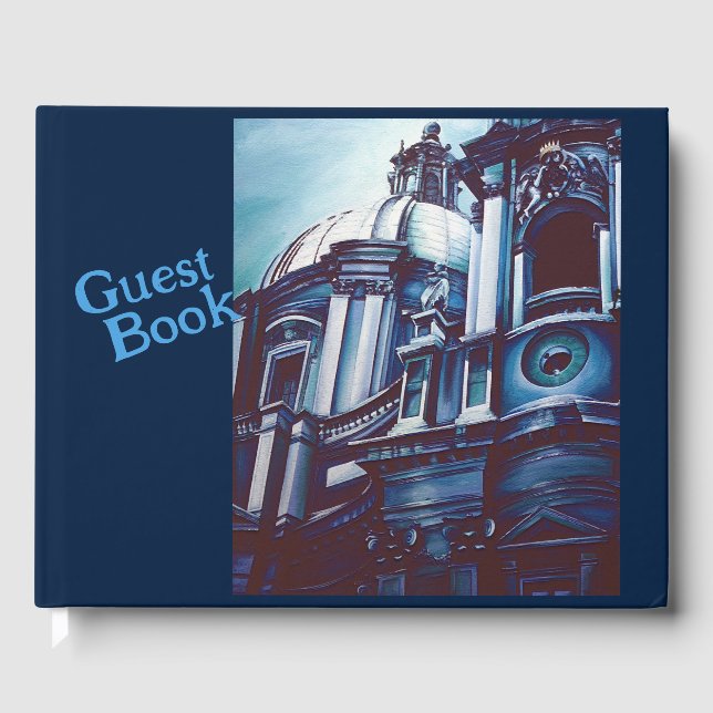 Borromini's Facade Guest Book (Front)