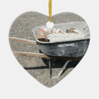 Borrow A Wheel Ceramic Ornament