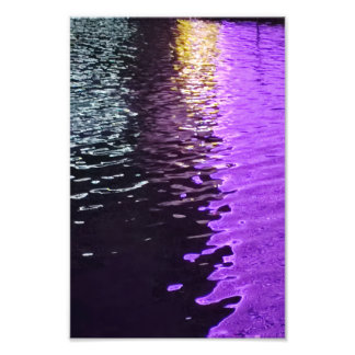 Borrowed Colours | Abstract Night Water Photo Print