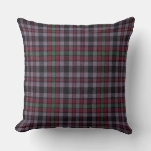 Borthwick Modern Original Scottish Tartan Throw Pillow