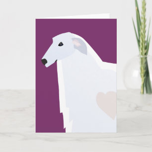 Borzoi Breed Template Design