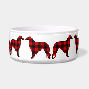 Borzoi Ceramic Pet Bowl