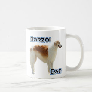 Borzoi Dad 4 Coffee Mug
