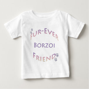 Borzoi Furever Baby T-Shirt