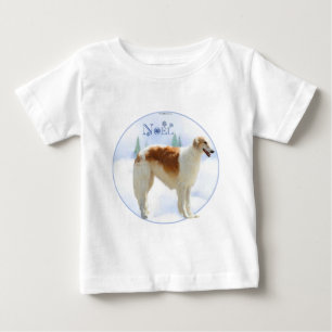 Borzoi Noel Baby T-Shirt