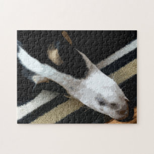 Borzoi Snout Jigsaw Puzzle
