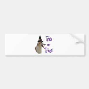 Borzoi Trick Bumper Sticker