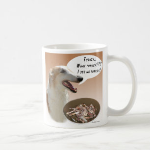 Borzoi Turkey Coffee Mug