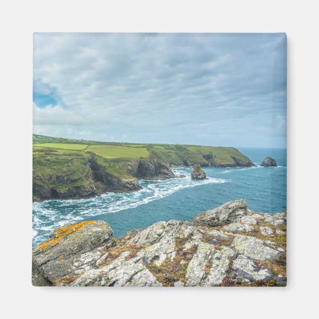 Boscastle Cornwall UK Magnet (Front)