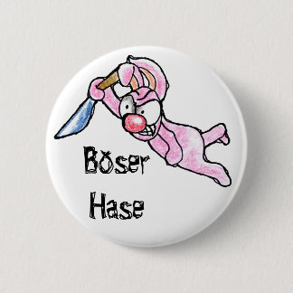 Böser Hase 2 Inch Round Button