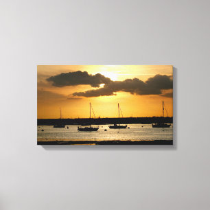 Bosham harbour canvas print
