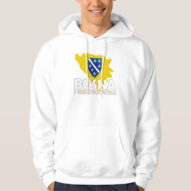 Bosna Map Hoodie (Front)