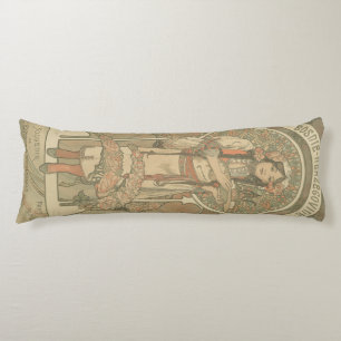 Bosnia and Herzegovina by Alphonse Mucha (1900) Body Pillow