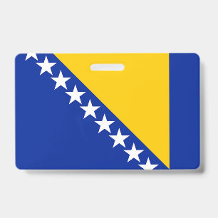Bosnia and Herzegovina Flag Badge
