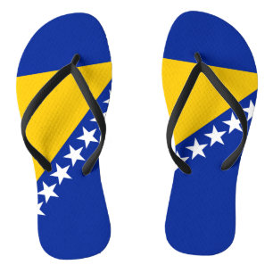 Bosnia and Herzegovina Flag Flip Flops