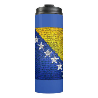 Bosnia and Herzegovina Flag Patriotic Gift Thermal Tumbler