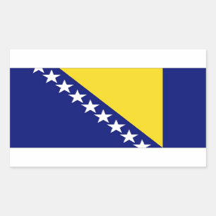 Bosnia and Herzegovina Flag Sticker