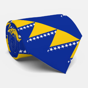 Bosnia and Herzegovina Flag Tie