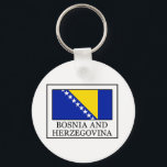 Bosnia and Herzegovina Keychain<br><div class="desc">Bosnia and Herzegovina</div>