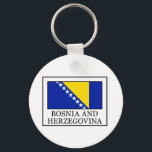 Bosnia and Herzegovina Keychain<br><div class="desc">Bosnia and Herzegovina</div>