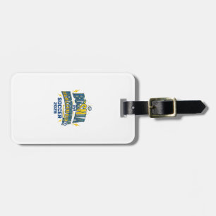Bosnia and Herzegovina Soccer 2026 Soccer Bold Cou Luggage Tag