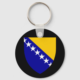 bosnia emblem keychain