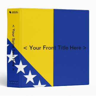Bosnia Flag Binder