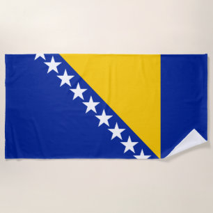 Bosnia Herzegovina Beach Towel