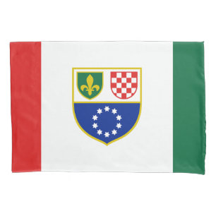 Bosnia Herzegovina Federation Flag Pillowcase