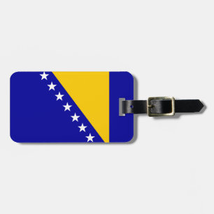 Bosnia Herzegovina flag Luggage Tag