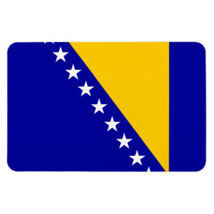 Bosnia Herzegovina Flag Magnet