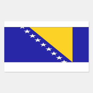 Bosnia Herzegovina flag Sticker