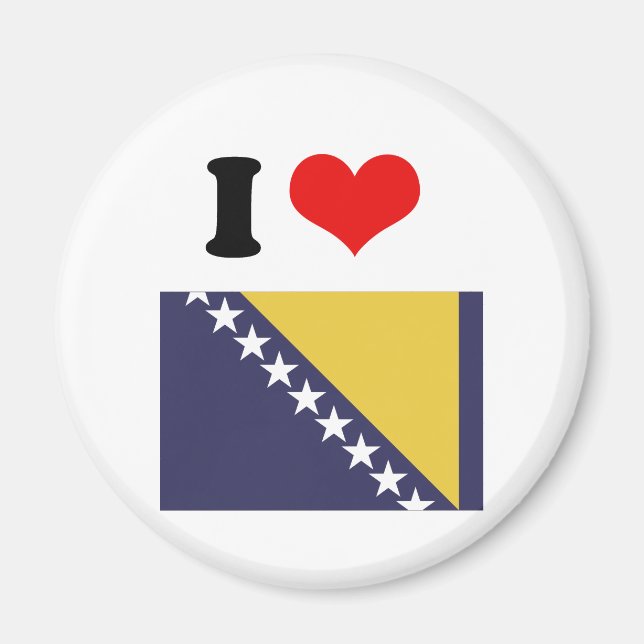 Bosnia Herzgovina Magnet (Front)