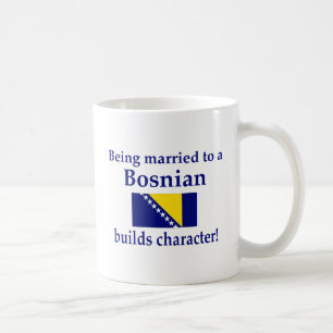 Bosnian Builds Character Coffee Mug