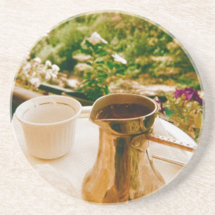 Bosnian Coffee break in Mostar Coaster