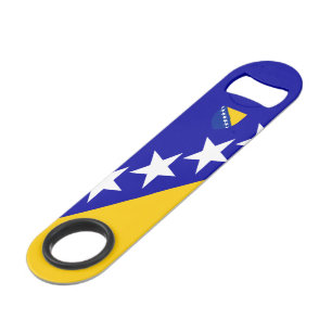Bosnian flag-coat of arms bar key