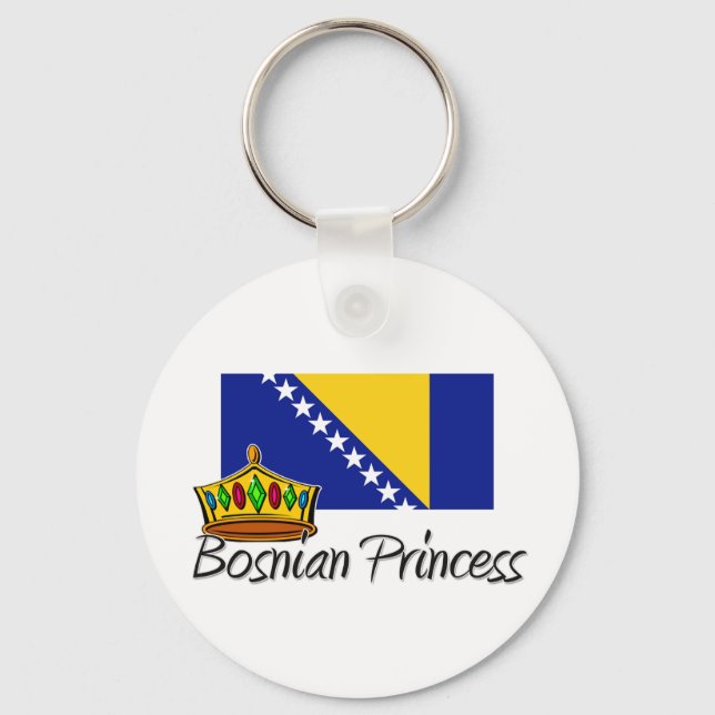 Bosnian Princess Keychain (Front)