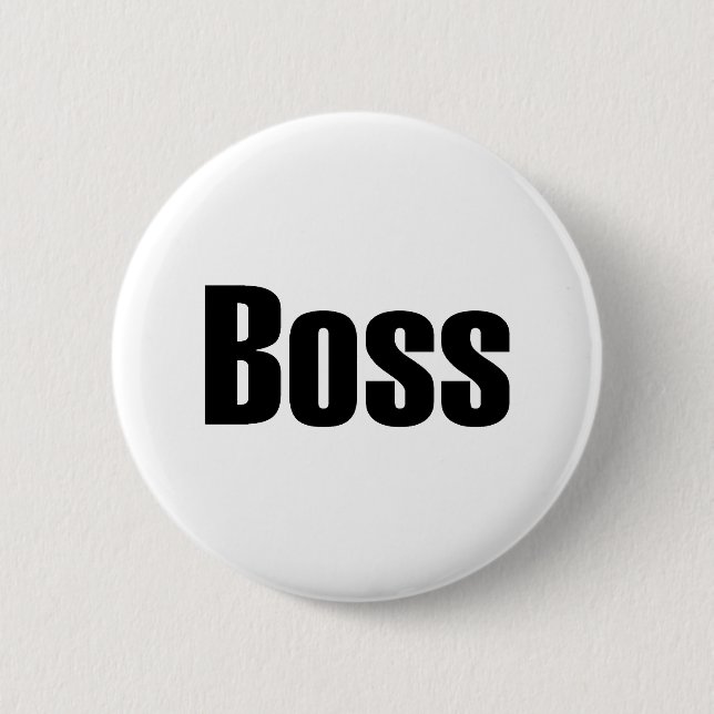Boss 2 Inch Round Button (Front)