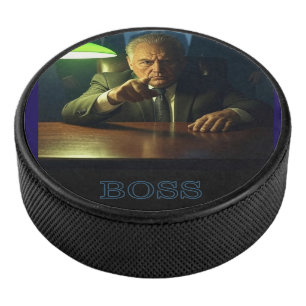 Boss avec hameçon de hockey
