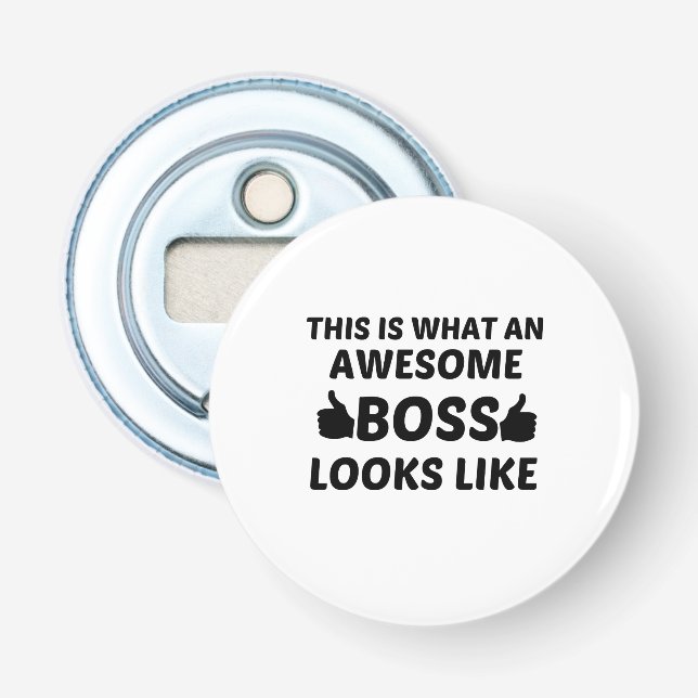 BOSS AWESOME BOTTLE OPENER (Front)