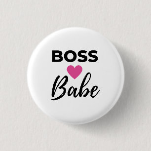 Boss Babe 2 1 Inch Round Button